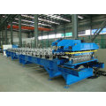 0.3 - 0.8mm Thickness Single Chain Drive Roof Panel Roll Forming Machine